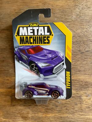 Zuru Metal Machines 1:64 Diecast Typhoon Purple Scale Toy Car New