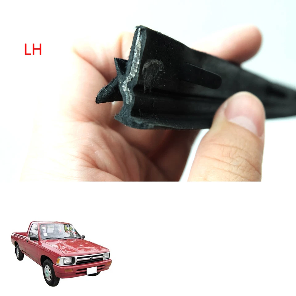 For Toyota Mighty-X 1988 1996 97 Set Inner Door Weather Window Rubber Seal Belt - Image 3 of 3