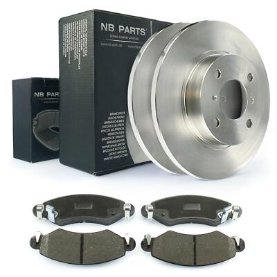 Bremsen Set vorne Bremsscheiben 247mm Bremsbeläge für Suzuki Wagon R+ Opel Agila