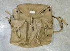 Vintage 40s Italian Alpine Mountain Rucksack Backpack Military Canvas WW2 Army