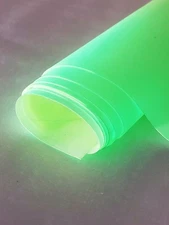 Glow In The Dark High Visibility Lightweight Crafting Clothing Fabric 50"W /SBY