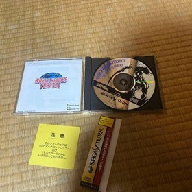 SS obi WORLD HEROES PERFECT Saturn Japan yg