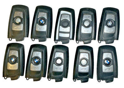 Lot 10 BMW OEM Keyless Entry Remote Key Fob YG0HUF5662 ID 49 Chip