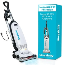 Allergy Bagged Vacuum Cleaners for Home, Carpet, Rugs, and Hardwood, Multi Su...