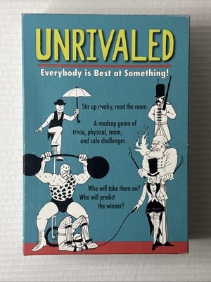 Lark & Clam  Unrivaled  Everybody is Best at Something Card Game - 2018 - USED