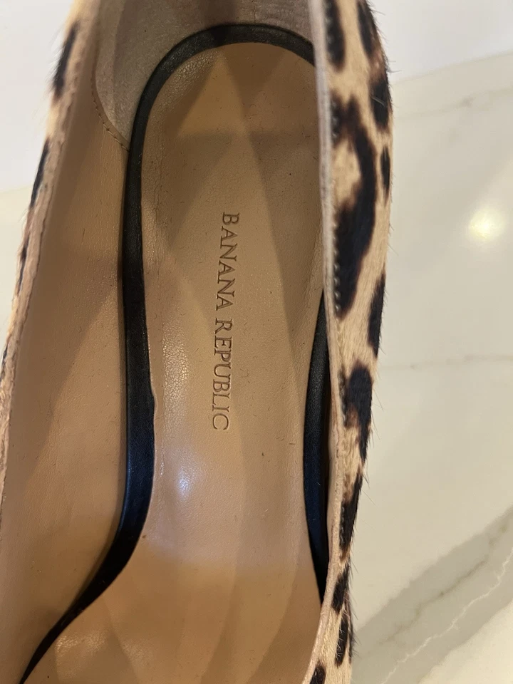 Zapatos de pelo de becerro Banana Republic talla 8,5 Foto 4 de 4