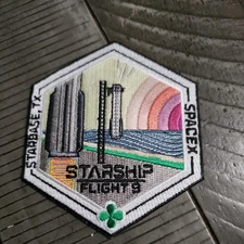 SPACEX -STARSHIP TEST FLIGHT-9  -SUPER HEAVY- Mission Authentic Employee PATCH