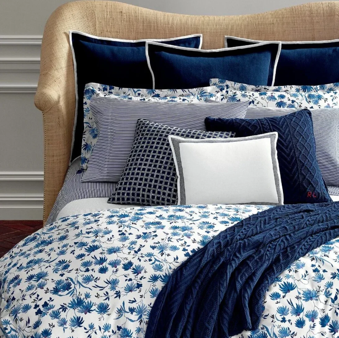 Ralph Lauren Blue Floral Duvet Covers & Bedding Sets for sale | eBay