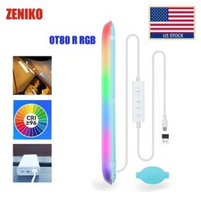 US ZENIKO OT80 R 15W RGB Plug  Play Magnetic Handheld Inflatable LED Tube Light