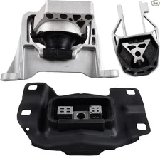3PCS Engine Motor and Transmission Mount Kit for2013-2016 Ford Escape 2.0L 2.5L