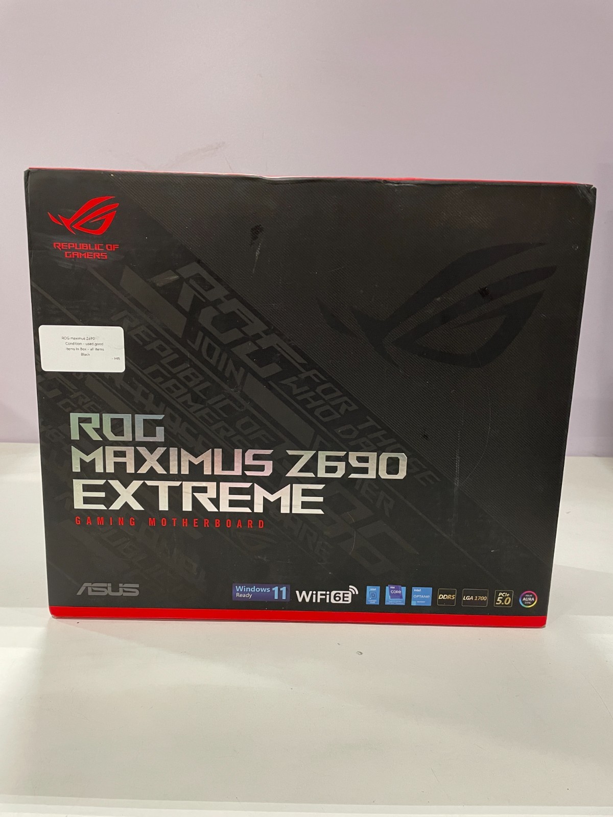 ASUS ROG Maximus Z690 Extreme DDR5 EATX Motherboard