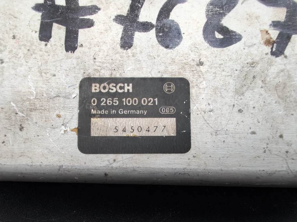 84 85 86 OEM BMW ABS módulo de control de freno antibloqueo 0 265 100 021 733i 733 635i Foto 2 de 4