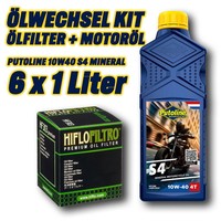 ÖLfilter MotoröL Kit 6L 10W40 S4 (FüR: Ducati Ss 900 906SC2 90 )