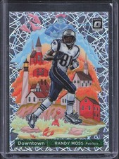 2021 Panini Donruss Optic Randy Moss DT-3 Downtown Case Hit SSP Patriots