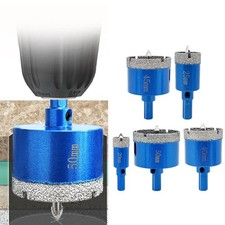 Diamond Coated Granite Tile Drill Bits Set with Pilot Drill and Hex Wrench