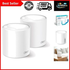 SEAMLESS Connectivity: DECO X50 AX3000 Mesh WiFi System with Enhanced Security