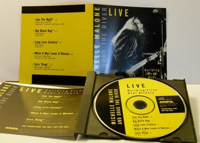 Michelle Malone -  Live Promotional ONLY CD Single - ASCD ** Free Shipping**