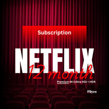 Netflix Premium 12 Monate 4K UHD - Ad Free