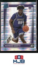 2021-22 Donruss Optic Neemias Queta Fanatics Box Set Rookie #156 Kings