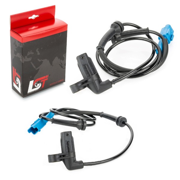 2X Abs Sensor Drehzahlregler RaddrehzahlfüHler Vorne 4545F4 FüR Peugeot 206 206+-image