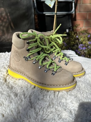 Diemme Roccia Vet Beige Sand Nukbukleder Hiking Boots, Gr: 36EU/3,5 UK NP:450 
