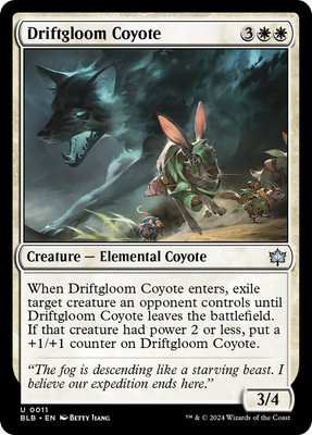 Driftgloom Coyote [Bloomburrow] Magic MTG
