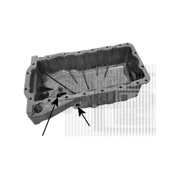 VAN Wezel ÖLwanne Aluminium FüR Audi TT 1.8 T A3 VW Golf IV Polo New Beetle-image