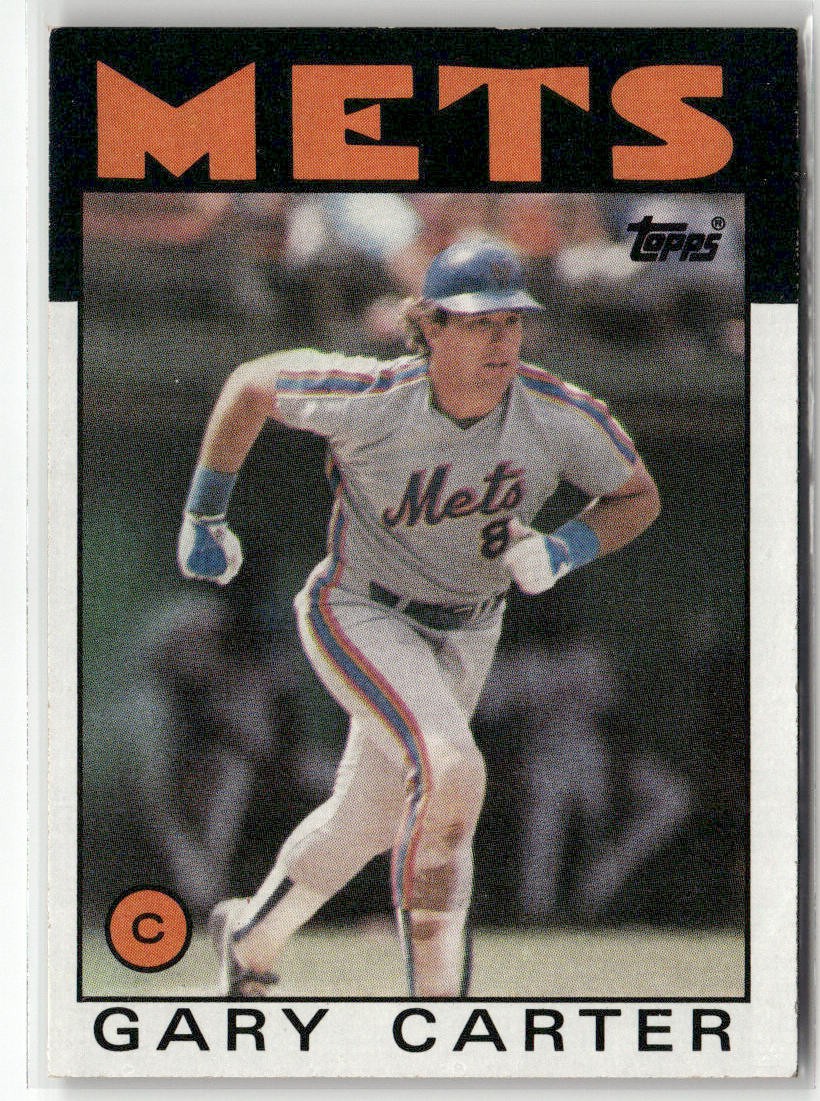 1986 TOPPS #170 GARY CARTER NEW YORK METS