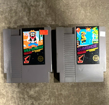 Nintendo NES Gumshoe & Wild Gunman 5-Screw 2-Game Lot