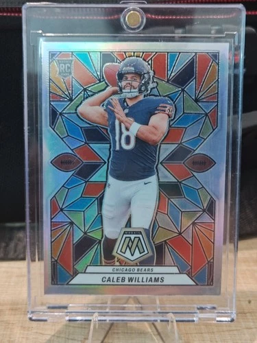 2024 Panini Mosaic Stained Glass Caleb Williams #SG-16 (RC) 🔥 BEARS 🐻 🔥