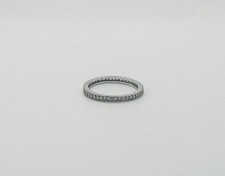 Vintage 925 Sterling Silver Eternity Band