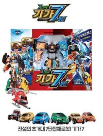TOBOT GIGA SEVEN 7 X Y Z D Taekwon K Terracle Cargo Transformer Robot cars Toy