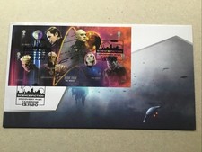 2020 Buckingham Covers Star Trek FDC with Miniature Sheet And A Cambridge Sp Pmk