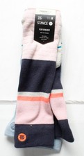 Stance Unisex Performance Wool Snow OTC 2 Pack Socks BM7 Multicolor Medium NWT