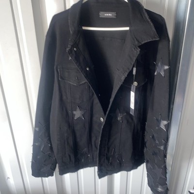 Amiri Jean star jacket Used with tags