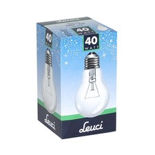 10 x Leuci Glühlampe 40W E27 klar Glühbirne 40 Watt Glühbirnen warmweiß dimmbar