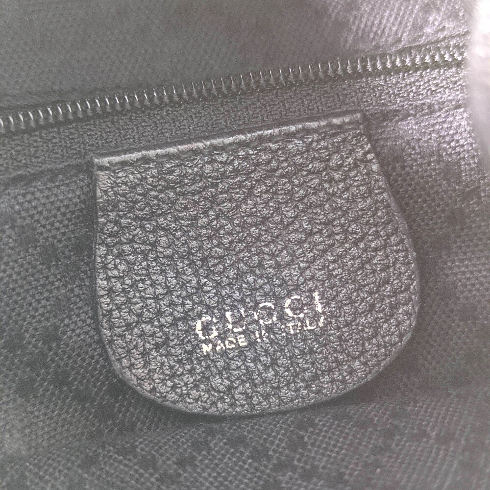 Year End Gucci Bamboo Drawstring Mini Leather Bag… - image 7
