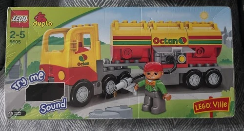 LEGO Ville Duplo 5605 Tanker Truck NEW! Sealed RARE!  Big Rig w/ Sound -  2008