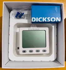 Dickson DSB 2 Channel Display Logger USB & RS030 Temperature and Humidity Sensor
