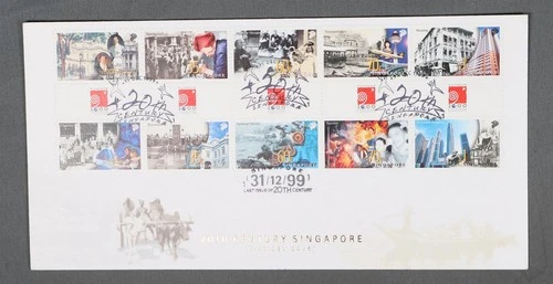 MayfairStamps Singapore FDC 1999 20th Century Combo First Day Cover aax_29721