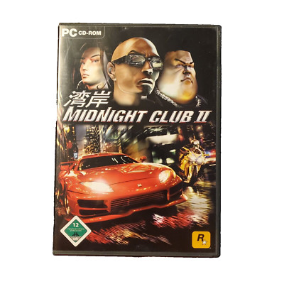 PC Game - Midnight Club II CD-ROM Take 2 DE (german) Rockstar Games