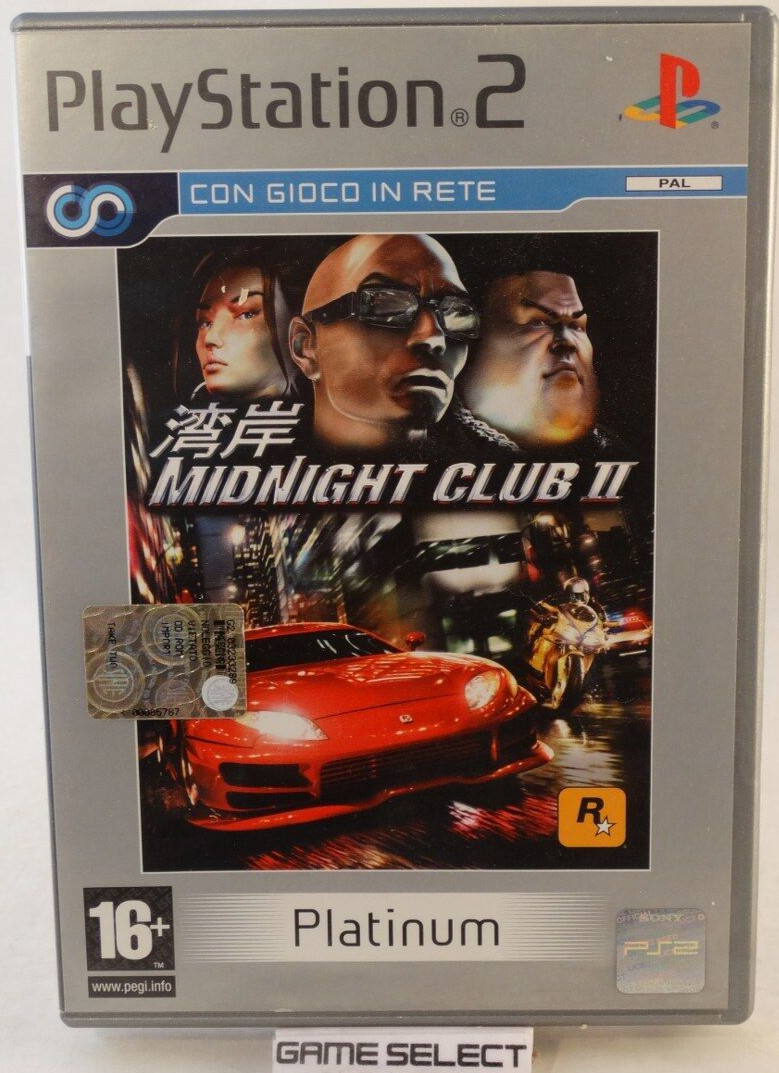 Midnight Club II sony ps2 playstation 2 pal Eur - - Original Complet