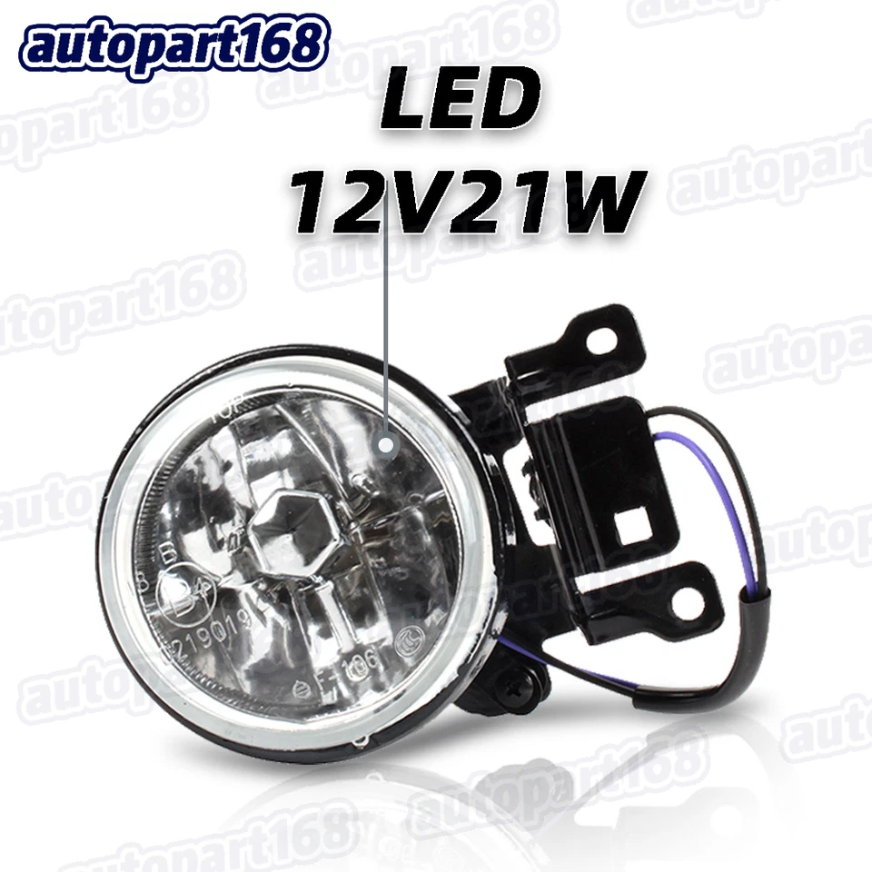 Пара светодиодных противотуманных фар для Mitsubishi Montero Pajero Sport 2000-2006 годов выпуска - Изображение 3 из 4