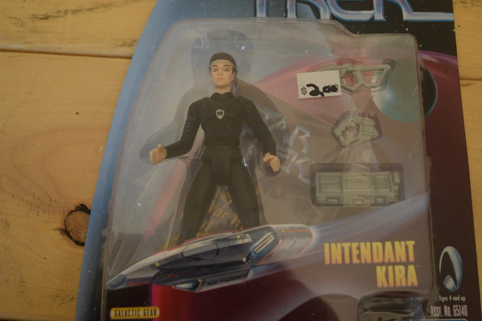 Figura de acción Playmates Star Trek Deep Space Nine Warp Factor S4 Intendant Kira Foto 2 de 3