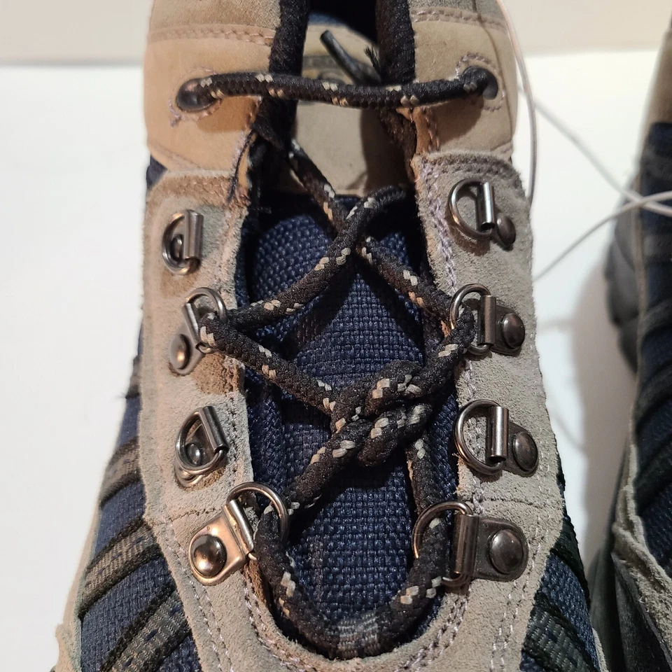 Zapatos de exterior cómodos resistentes de encaje de cuero Route 66 vintage talla 11. ¡NUEVO! Foto 3 de 4