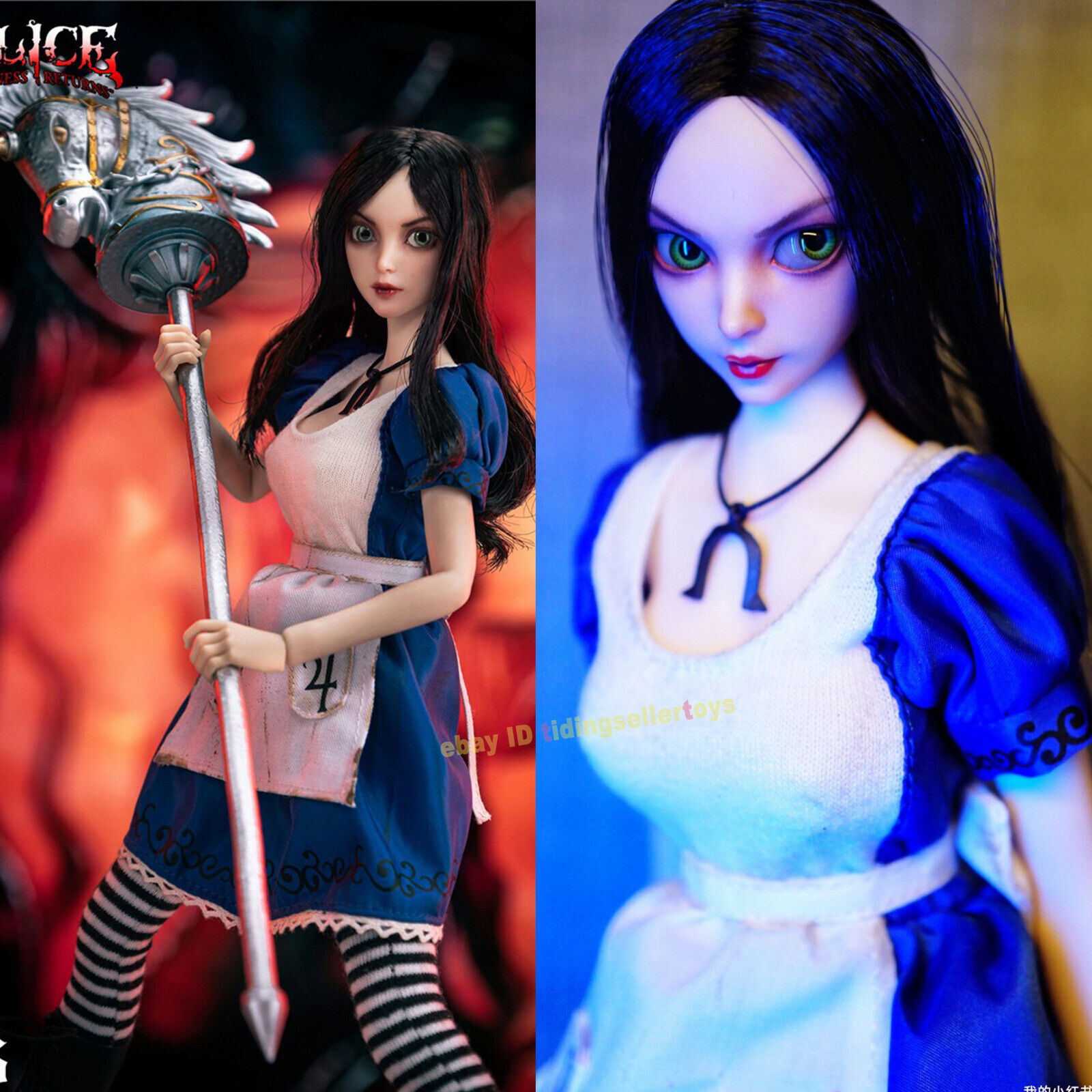 LongShanZhongGong LSZG2022-10 1/6 Alice: Madness Returns Action Figure  instock