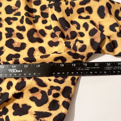 BOOHOO Women's Leopard Animal Print Short Romper Jumpsuit Size 10 NWT - Picture 4 of 8