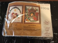 The Creative Circle 1983 Christmas 2300 2220 Crossstitch Needlework New
