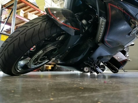 ILIUM WORKS 33-300BL, STURZBÜGEL HINTEN, SCHWARZ, passend für BMW K1600 BAGGER & GA - Bild 5 von 6