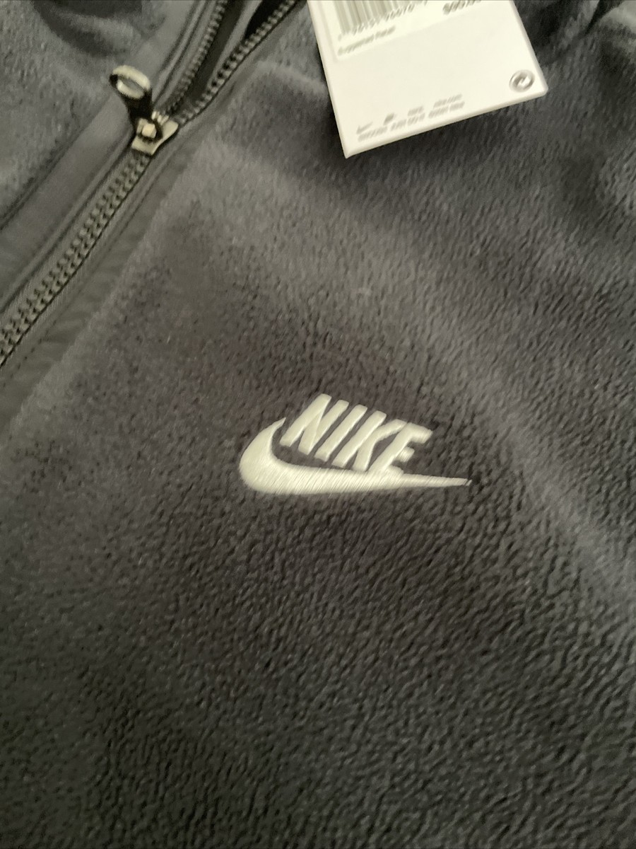 NIKE Fleece Winterized Vest Black DQ4898-010 Mens Sz XL NWT | eBay